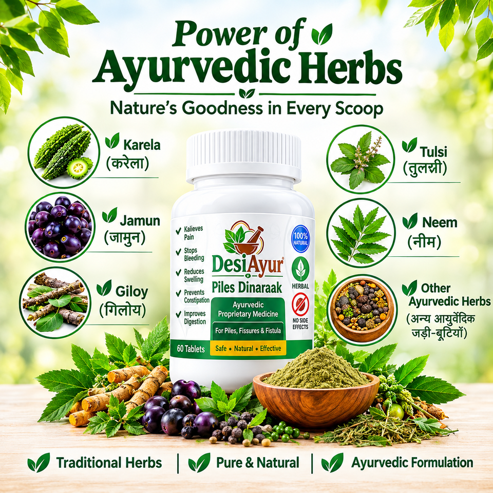 DesiAyur Shugar Nashak Powder | Ayurvedic Herbal Formula