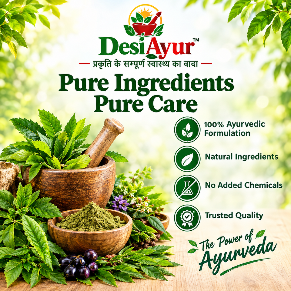 DesiAyur Shugar Nashak Powder | Ayurvedic Herbal Formula